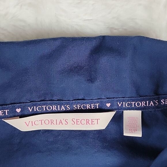 VICTORIA'S SECRET 100% Cotton Button Down Pajama Top [SIZE SMALL]‎ - Picture 3 of 4